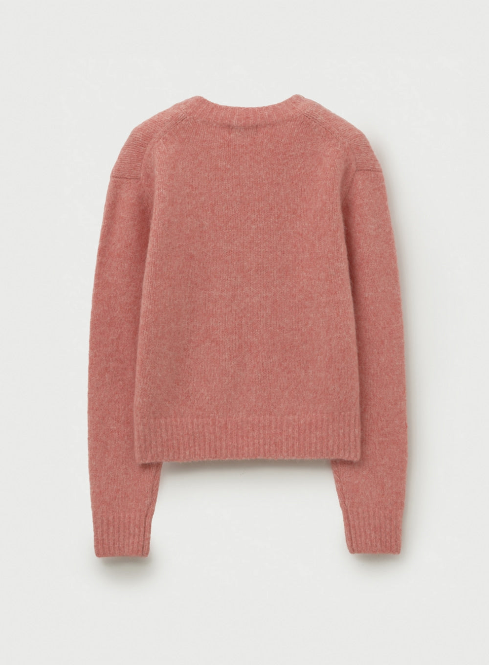 (W) Essen Two-Tone Mohair Pullover Knit