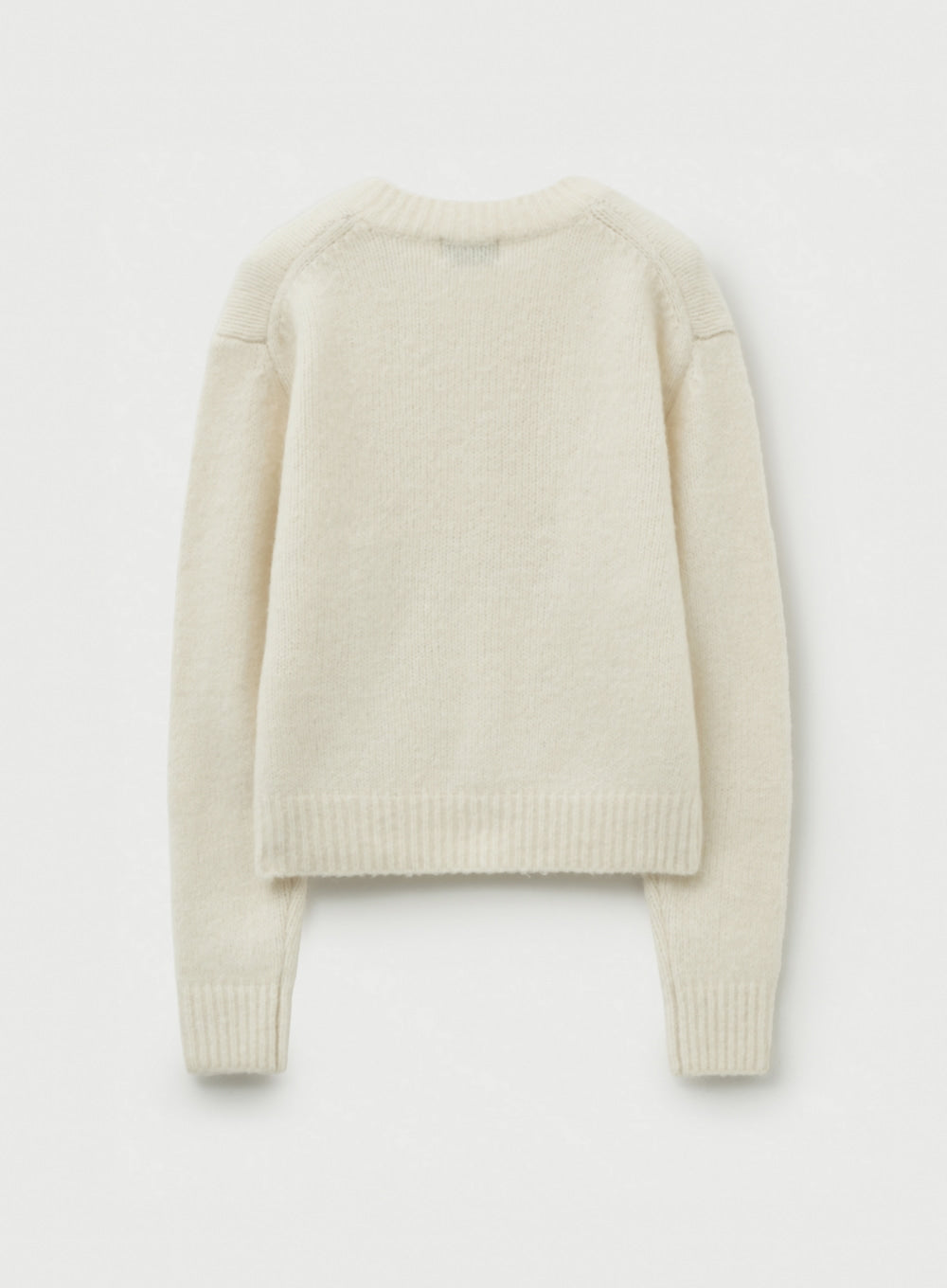 (W) Essen Two-Tone Mohair Pullover Knit