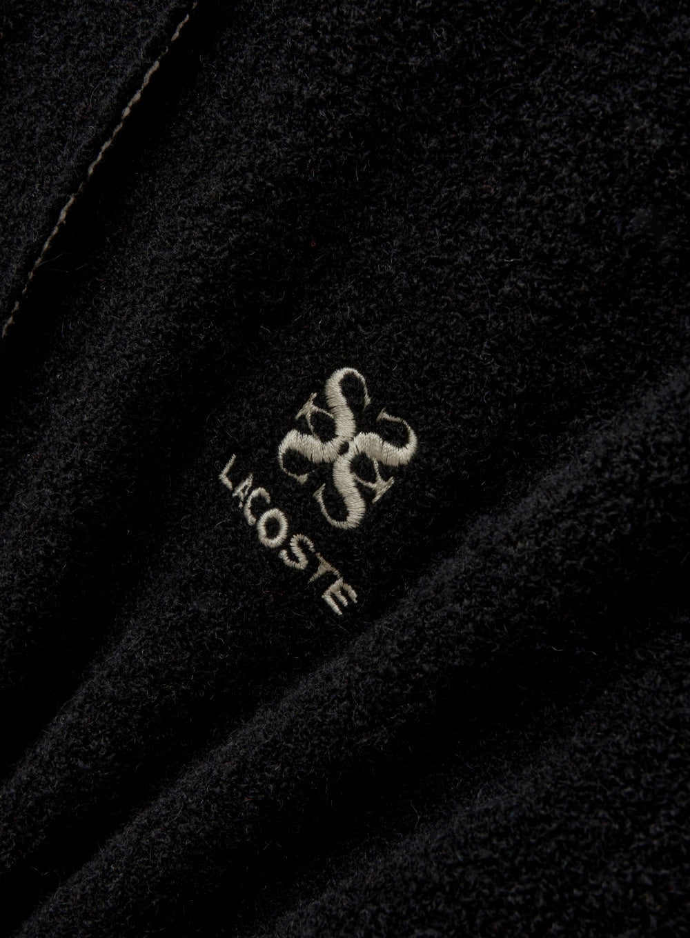 (W) Satur X Lacoste Single Button Crop Cardigan