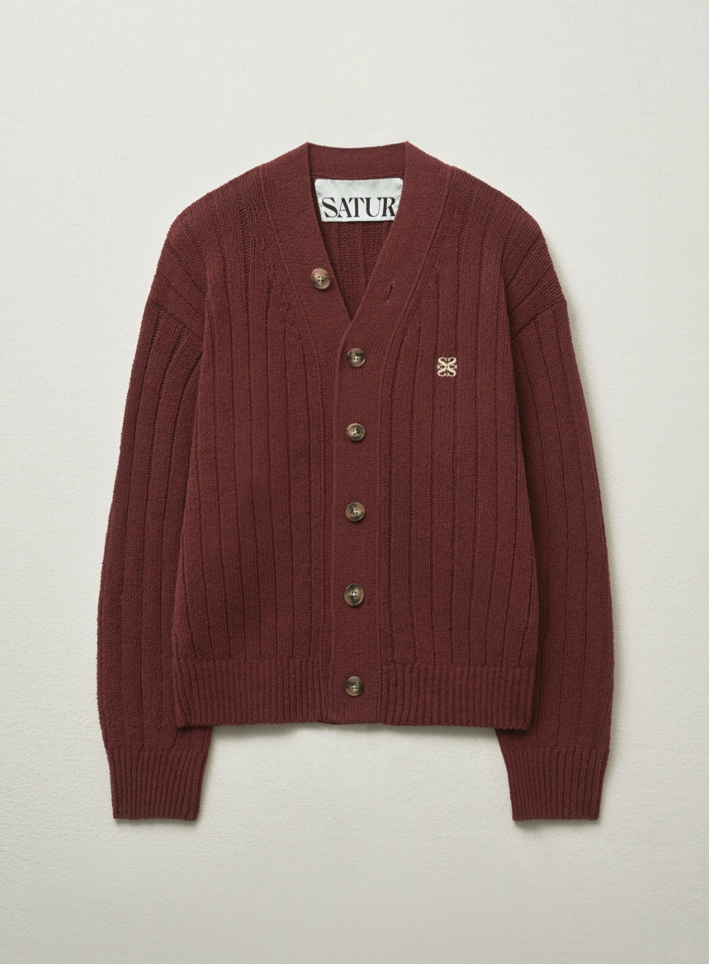 (M) Faro Over Size Boucle Cardigan