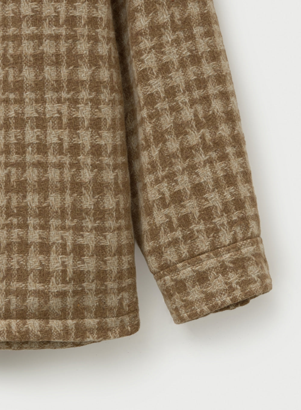 (U) Check Fleece Shirt Jacket