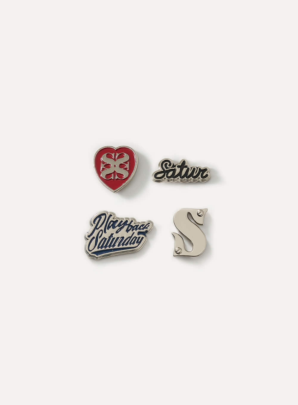 (U) Retro Graphic Badge Set