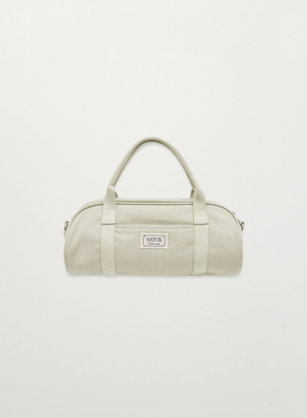 (W) Canvas Mini Duffle Bag