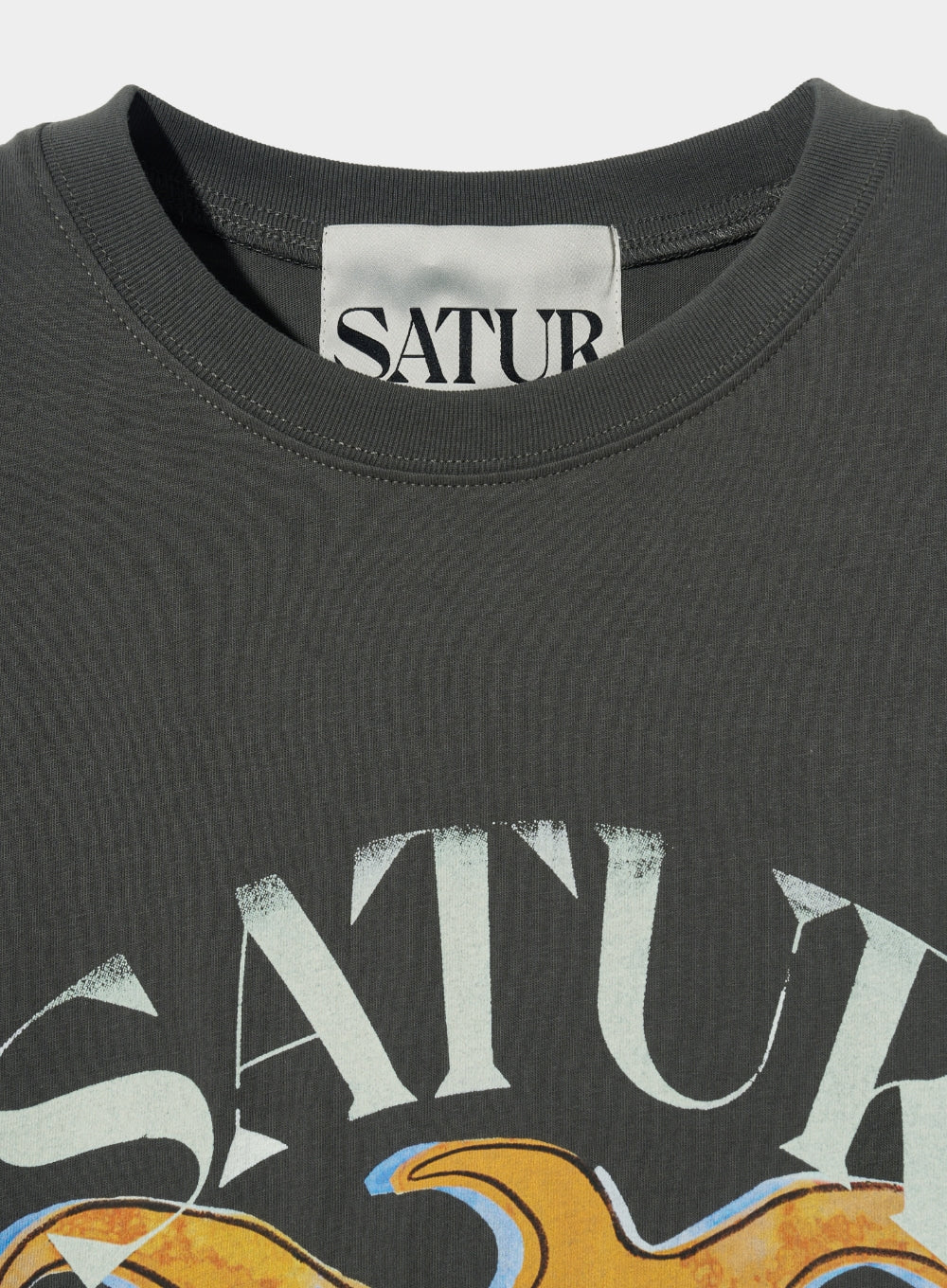 (W) Sun Retro Graphic T-shirts