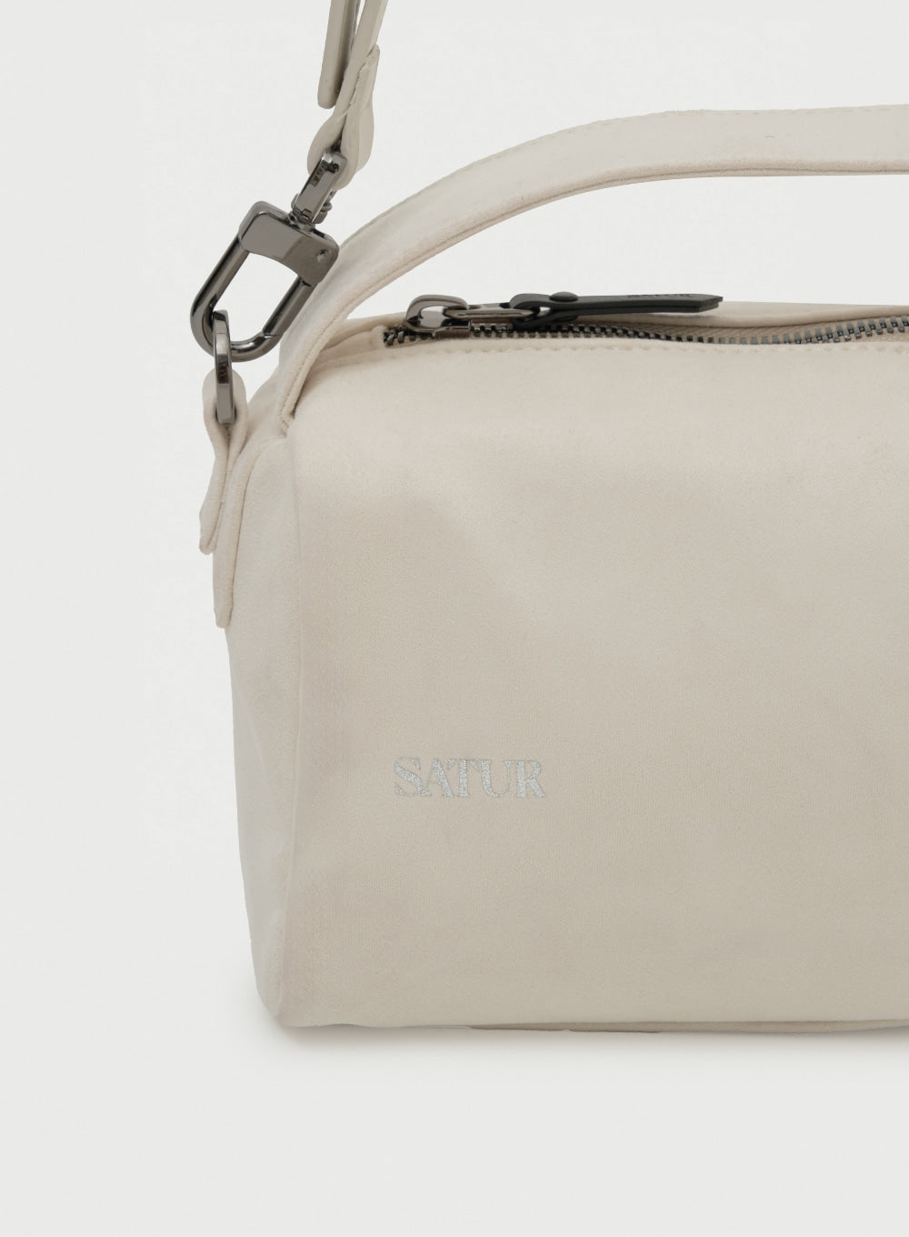 (U) Synthetic Suede Small Square Bag