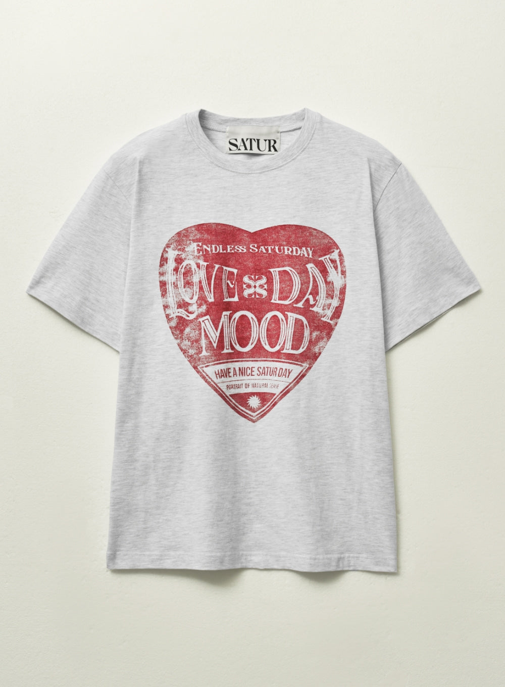 (M) Saturday Retro Mood Graphic T-shirts