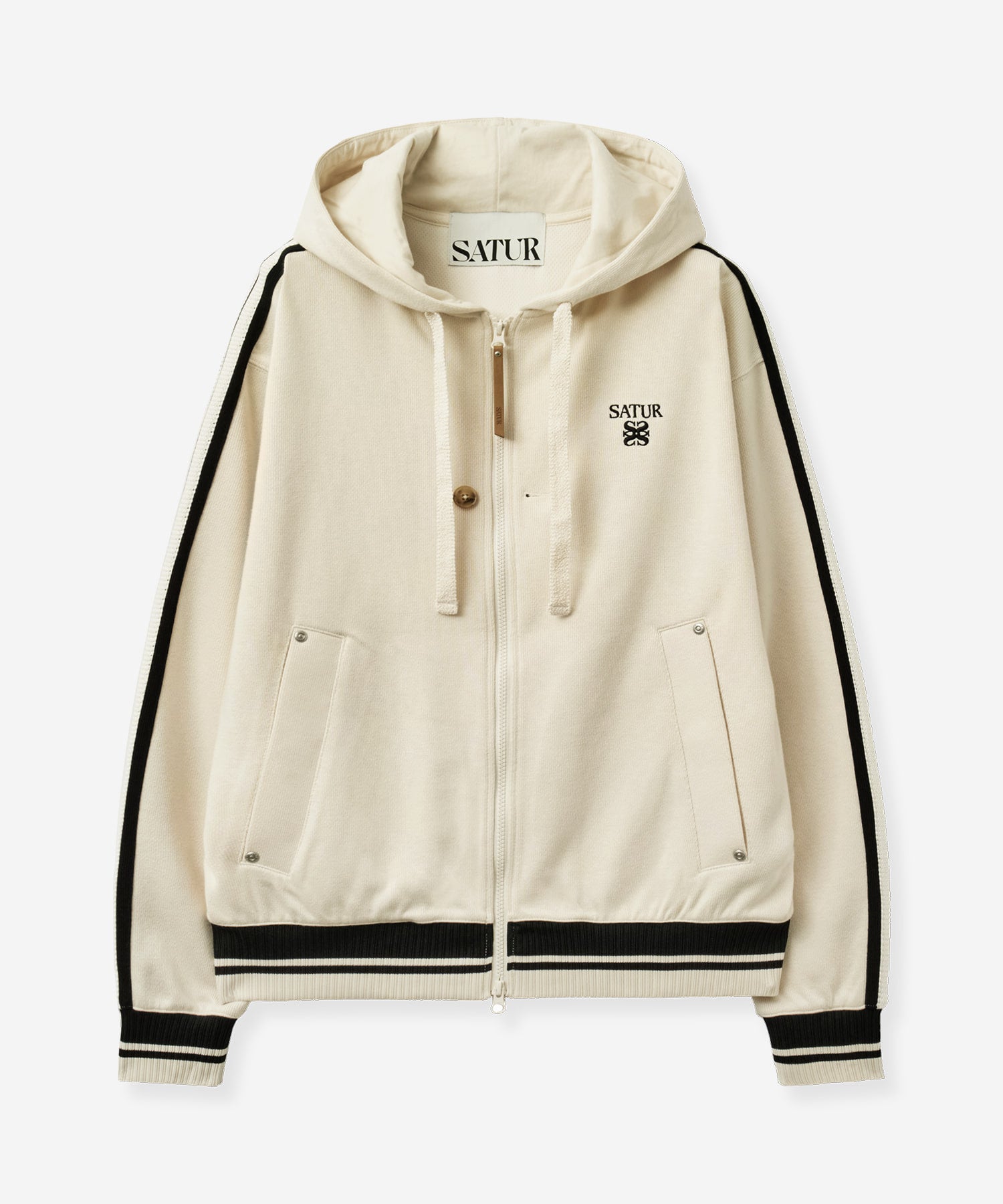 (U) Lawton Loose Fit Hood Zip-Up