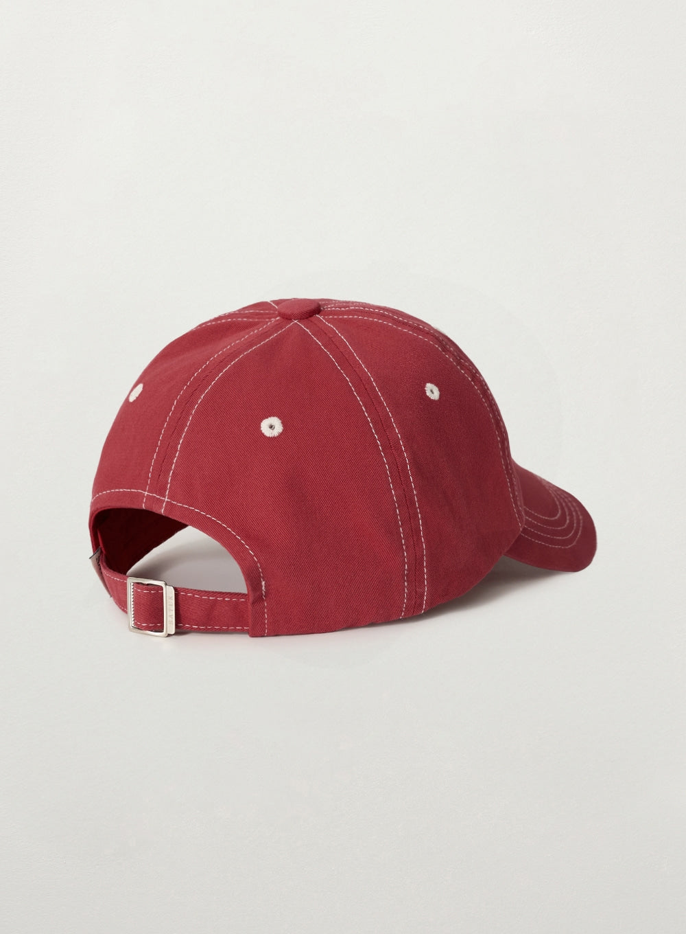 (U) Contrast Color Stitch Dyed Ball Cap