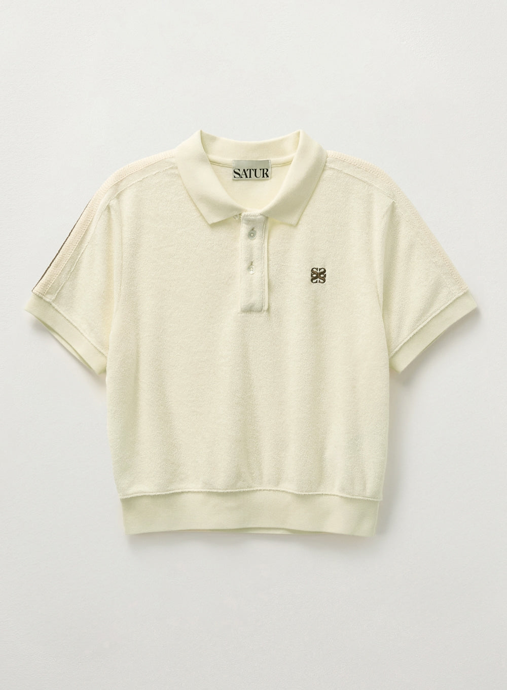 (W) Lawton Terry Crop Pique Shirts