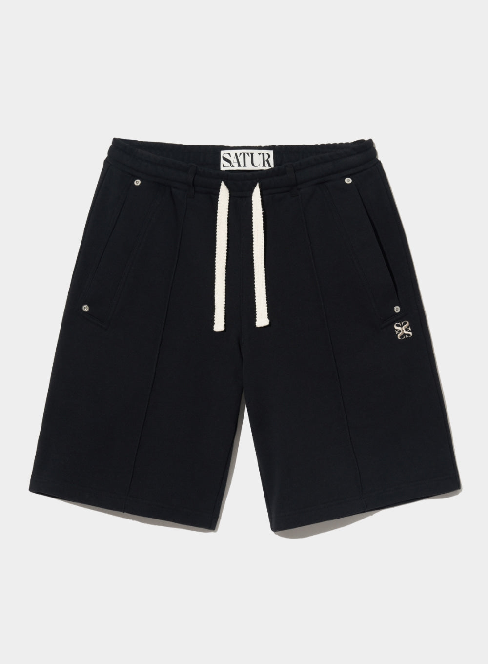 Teo Cotton Half Banding Bermuda Pants