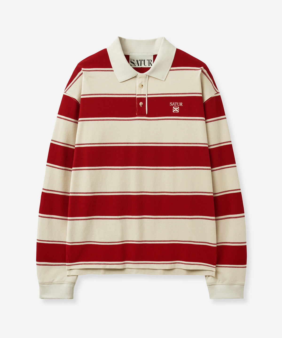 (U) Apero Stripe Pique Long Sleeve