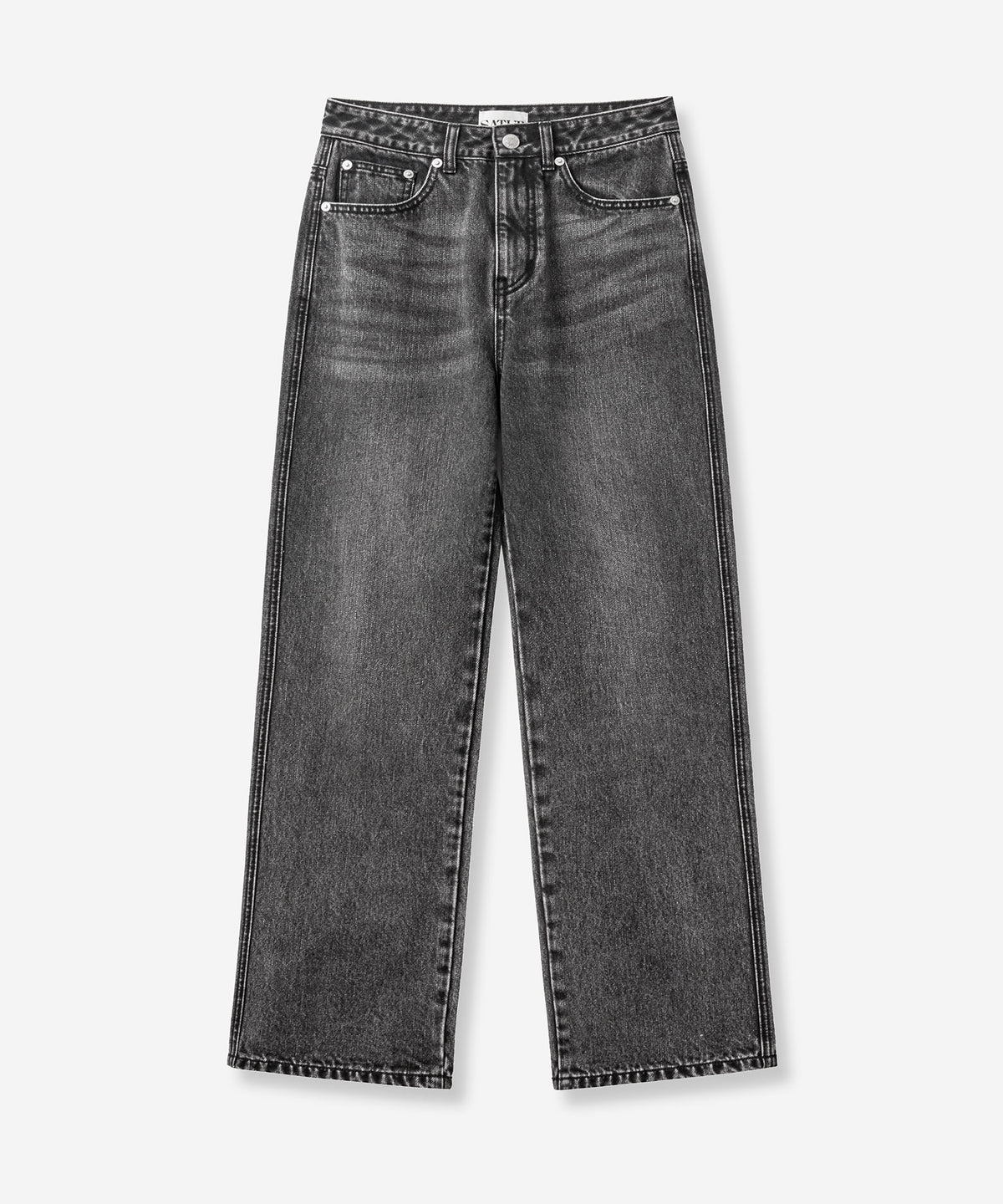 (W) Straight Fit Denim Pants