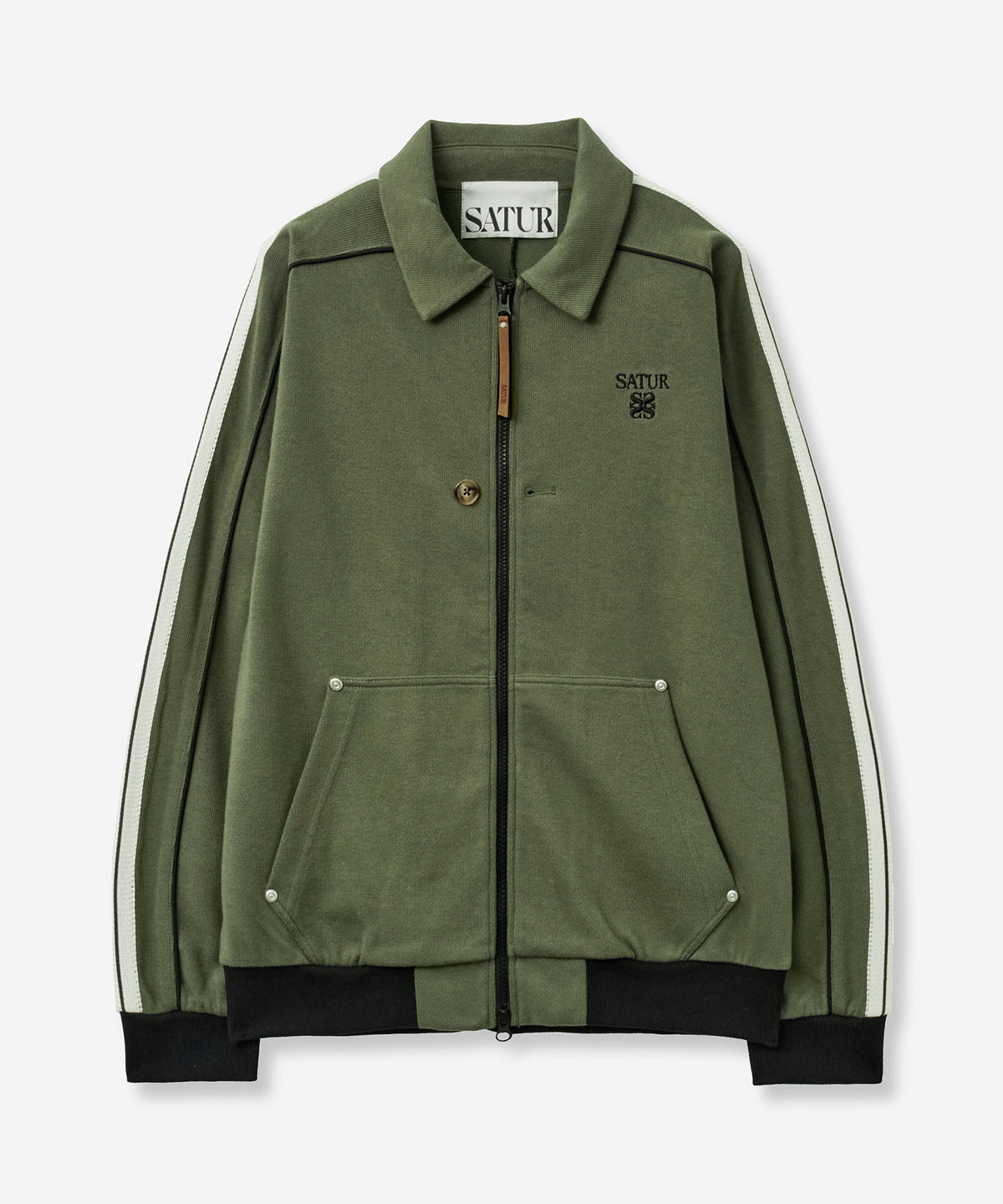 (U) Lawton Collar Zip-Up Jacket