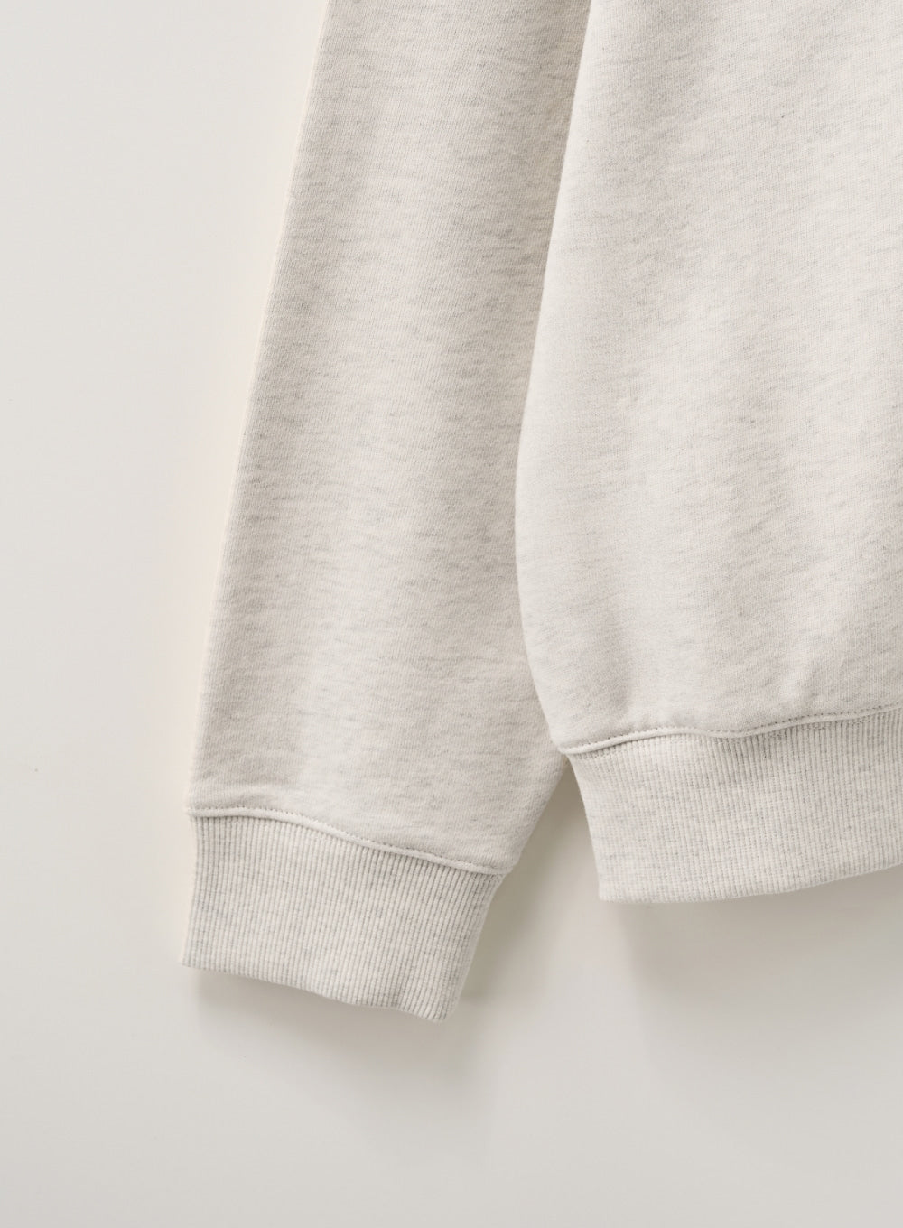 (U) Rope Logo Loose Fit Collar Sweatshirt