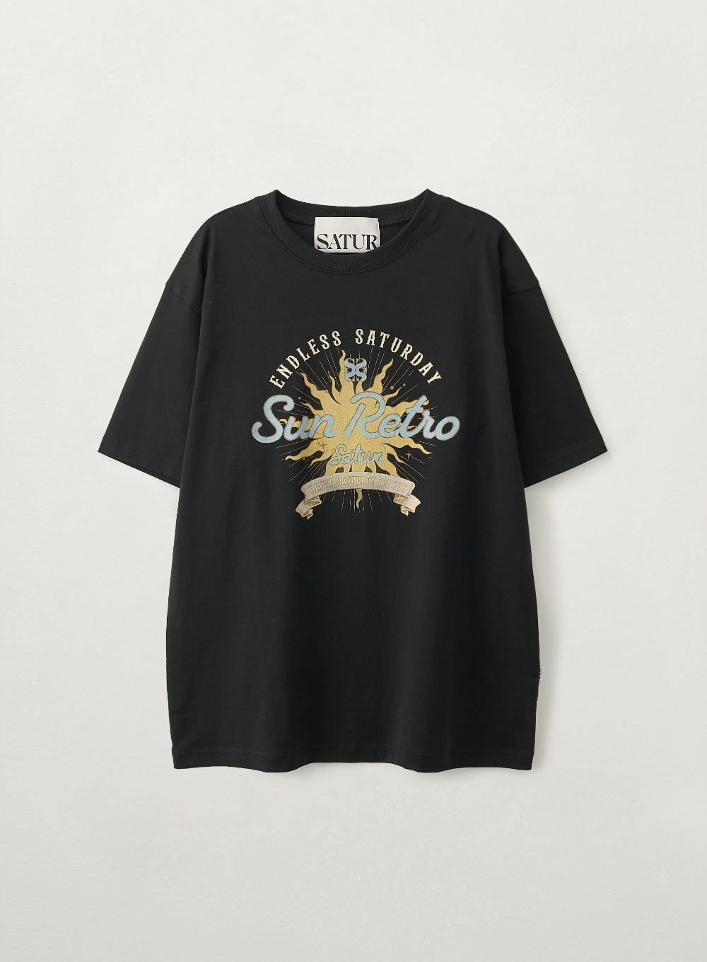 (U) New Sun Retro Half T-Shirt
