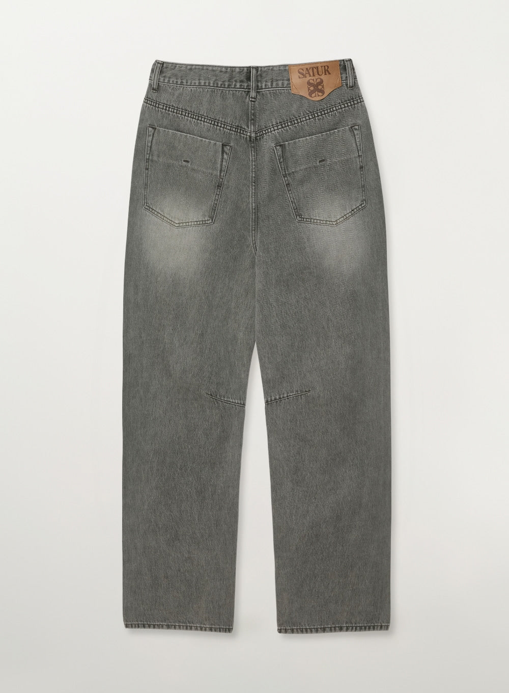 (M) Barrel Fit Color Denim Pants