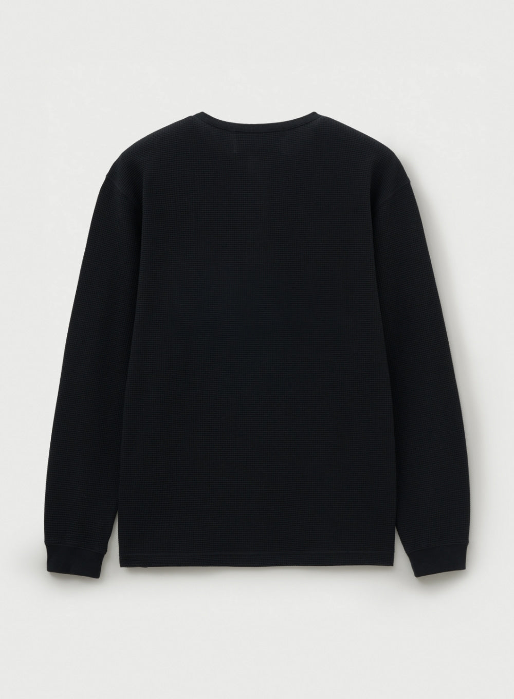 U) Waffle Henry Neck T-shirts