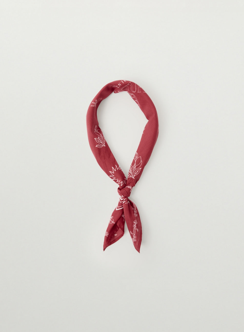(U) Summer Graphic Cotton Scarf