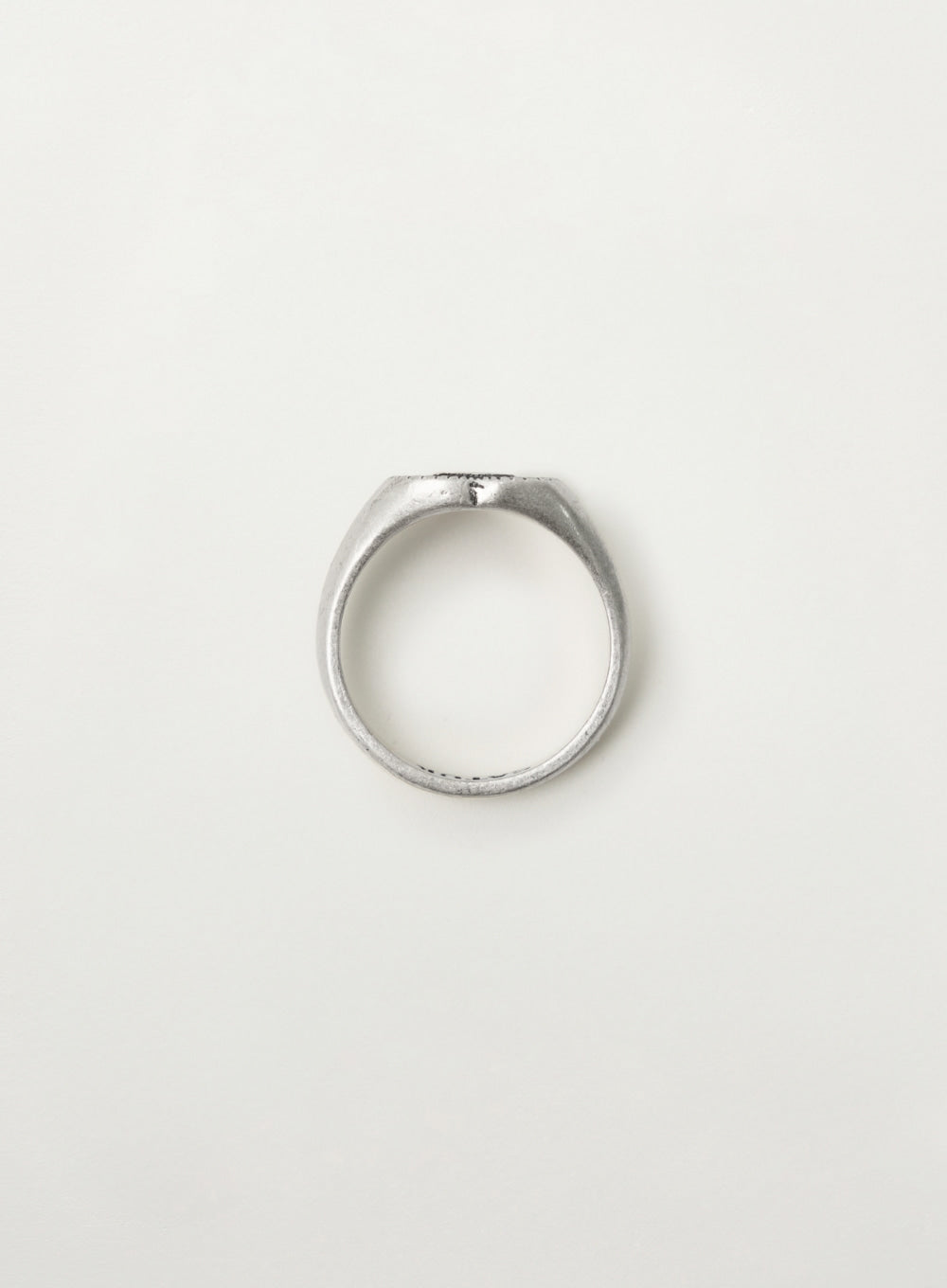 (U) S Logo Heart Signet Ring