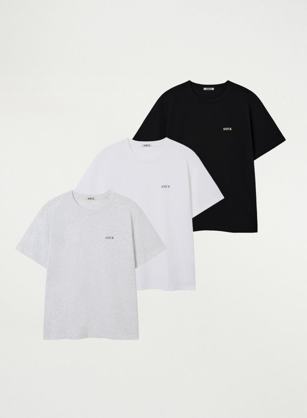 (U) Essential 3PACK T-shirt