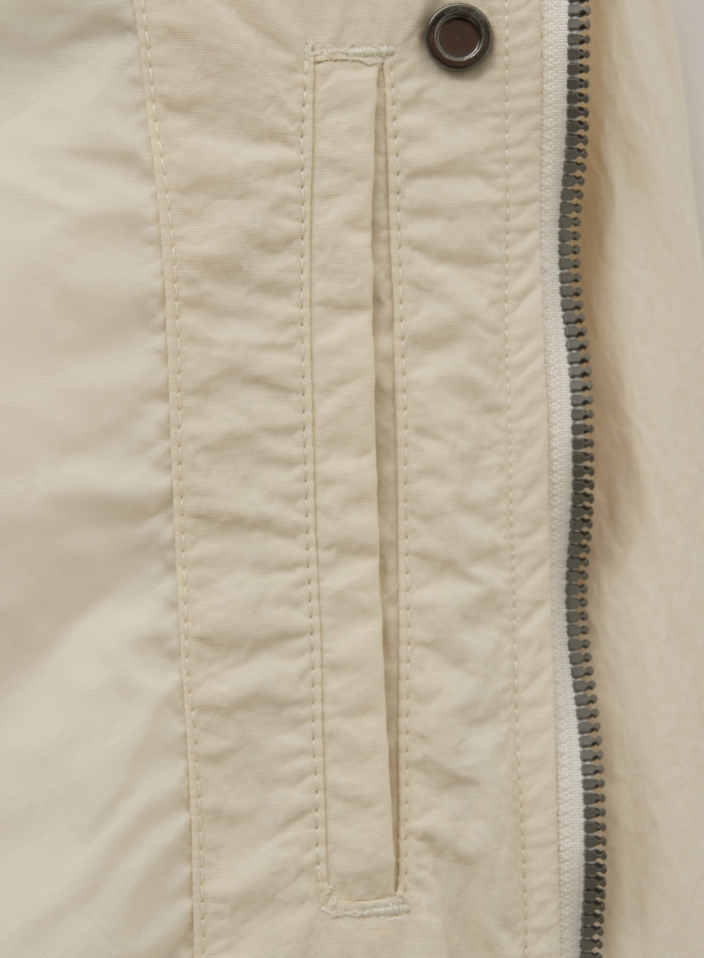 (W) Nylon Crop Bomber Jacket