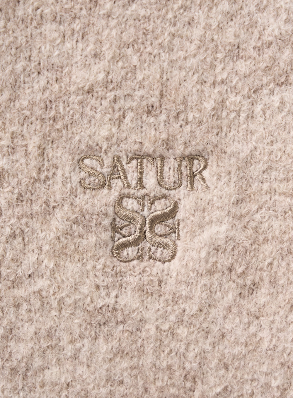 ジャケット・アウター SATUR lawton semi cropped knit zip-up W) Lawton Semi Cropped Knit Zip-up