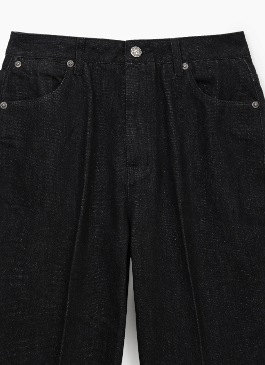 (W) Classic Nonfade Straight Denim Pants