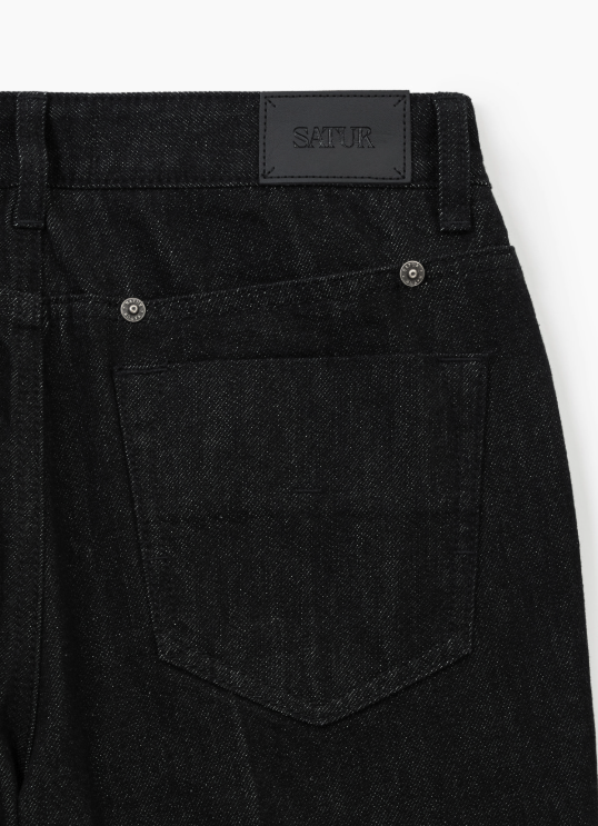 (W) Classic Nonfade Straight Denim Pants