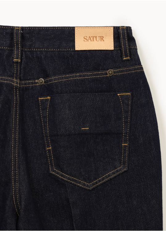 (W) Classic Nonfade Straight Denim Pants