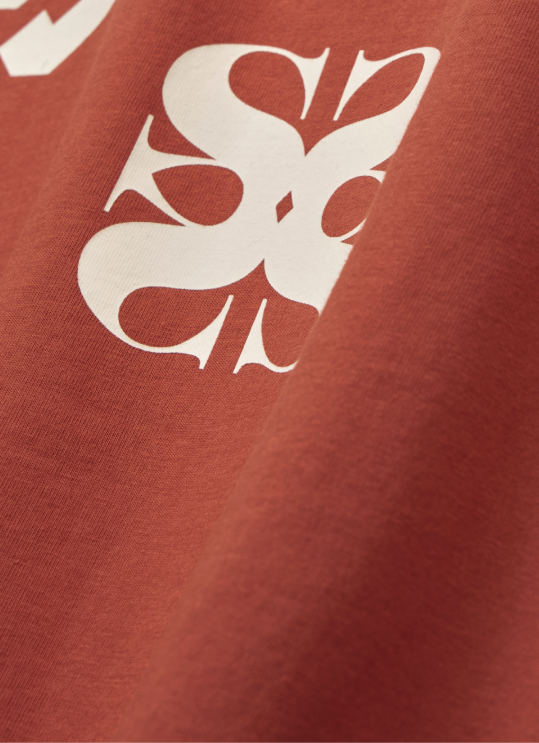 (M) Satur Arch Logo Ringer T-shirt