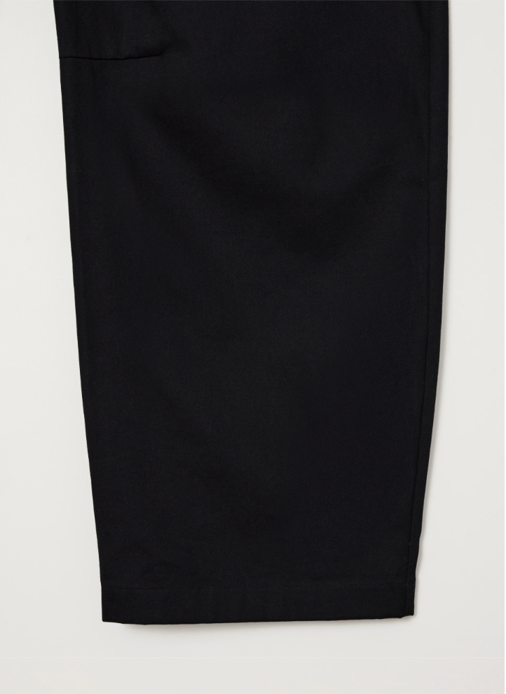 (M) Cotton Curved Pants