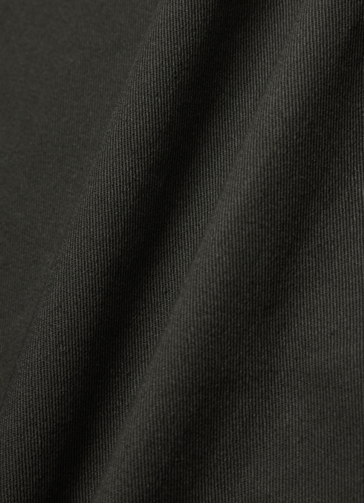 (M) Cotton Curved Pants
