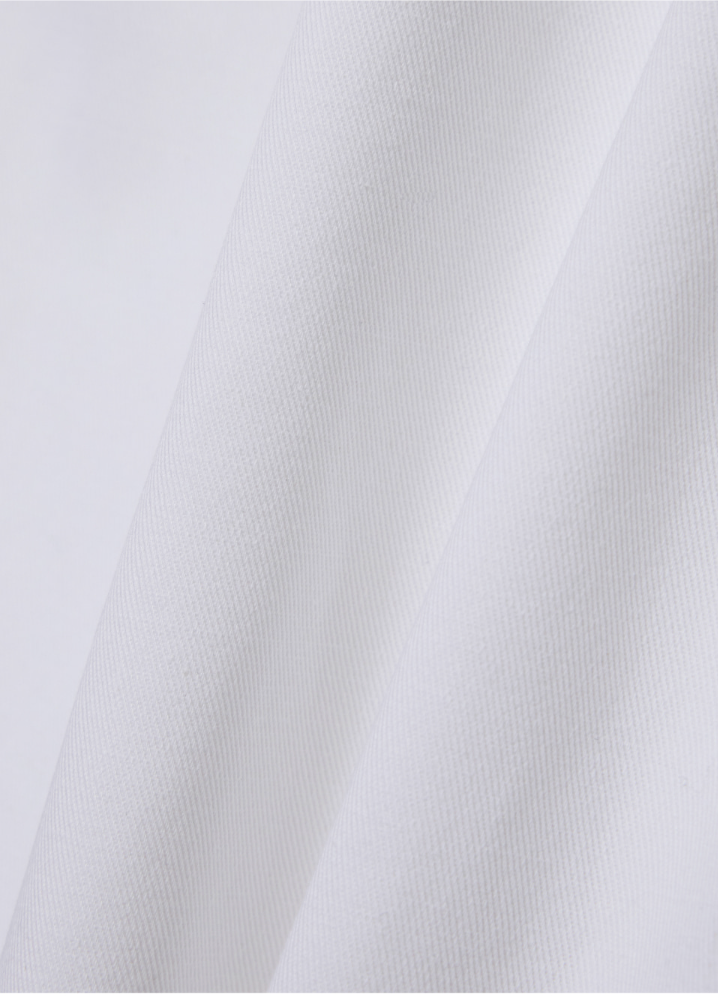 (M) Cotton Curved Pants