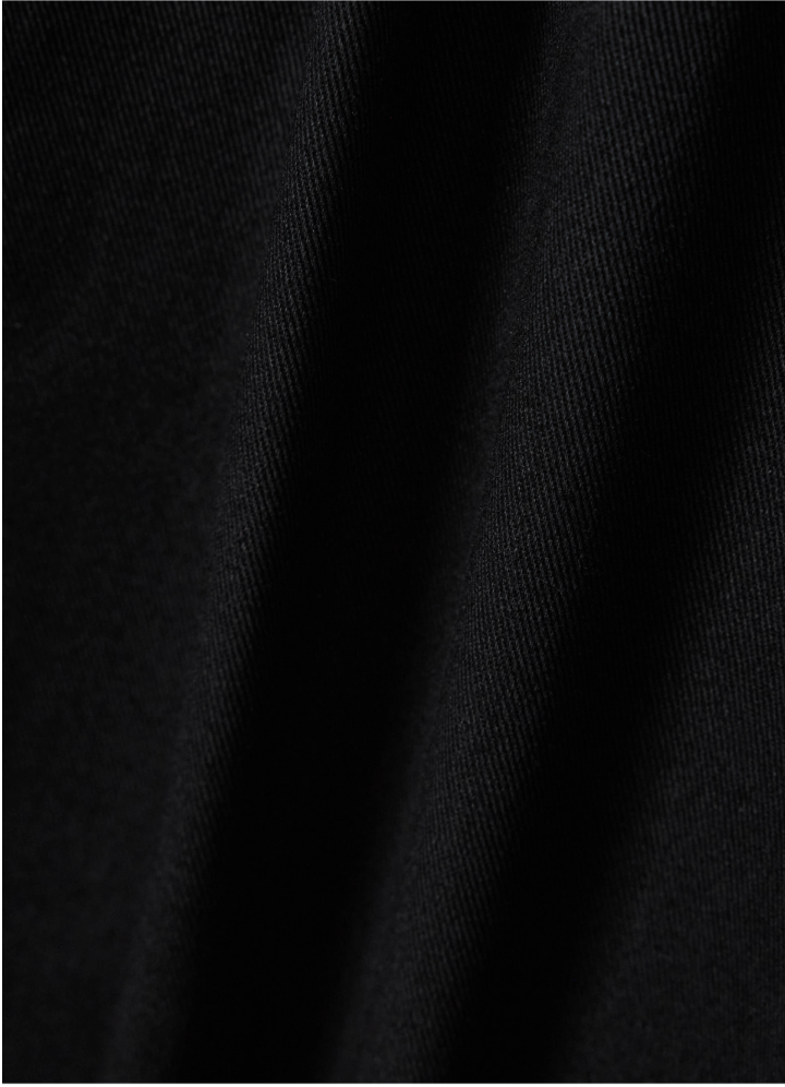 (W) Cotton Curved Pants