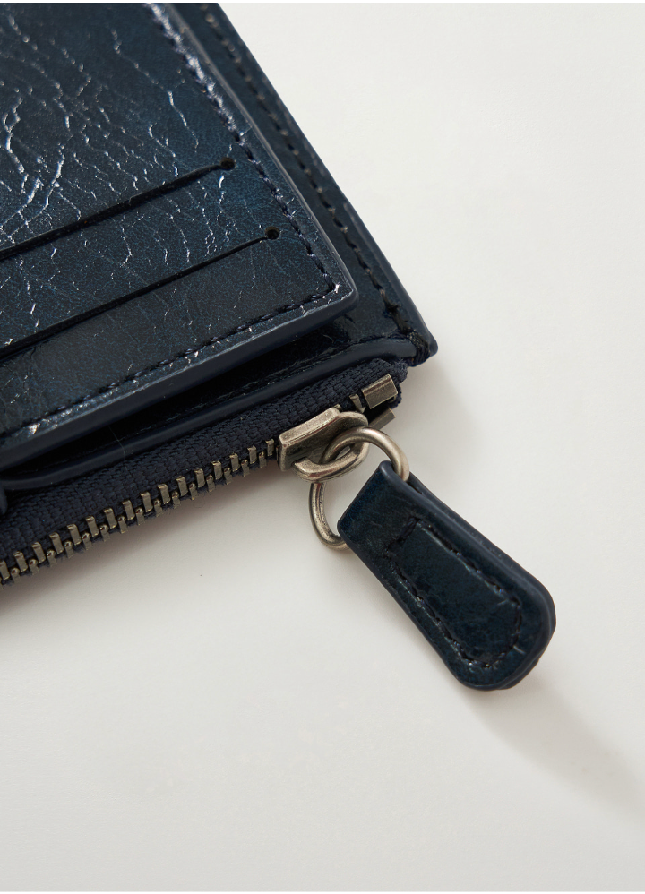 (U) Vintage Buckle Card Wallet