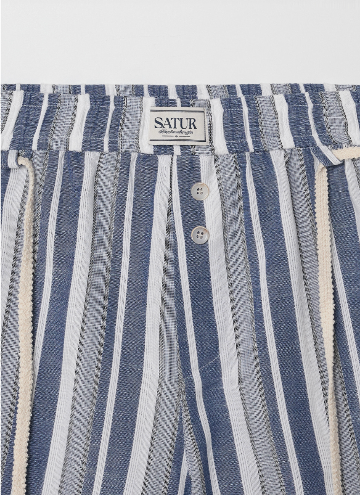 (U) Homewear Lace Up Banding Shorts