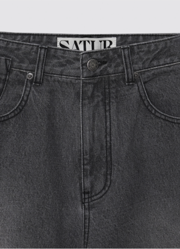 (M) Barrel Fit Color Denim Pants