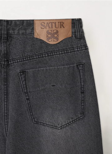 (M) Barrel Fit Color Denim Pants
