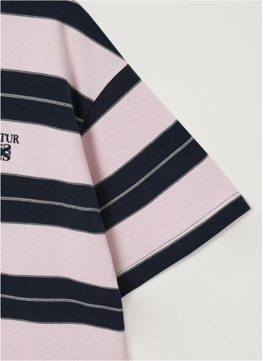(U) Apero Stripe Pique T-Shirt