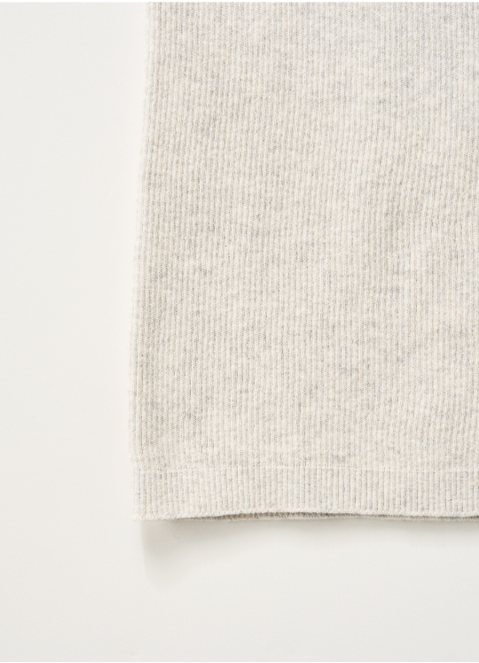 (M) Logo Ribbed Sleeveless