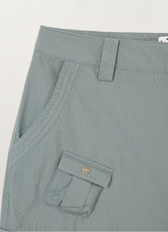 (M) Ribstop Cotton Cargo Pants
