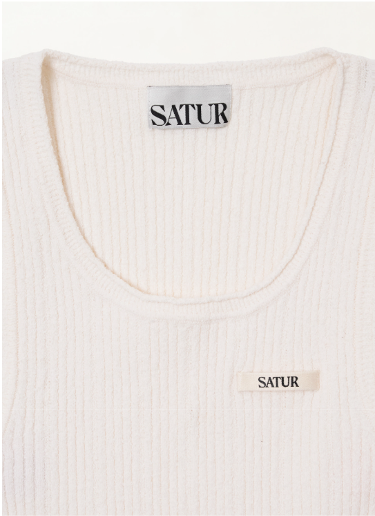 (W) Ribbed Sleeveless Knit