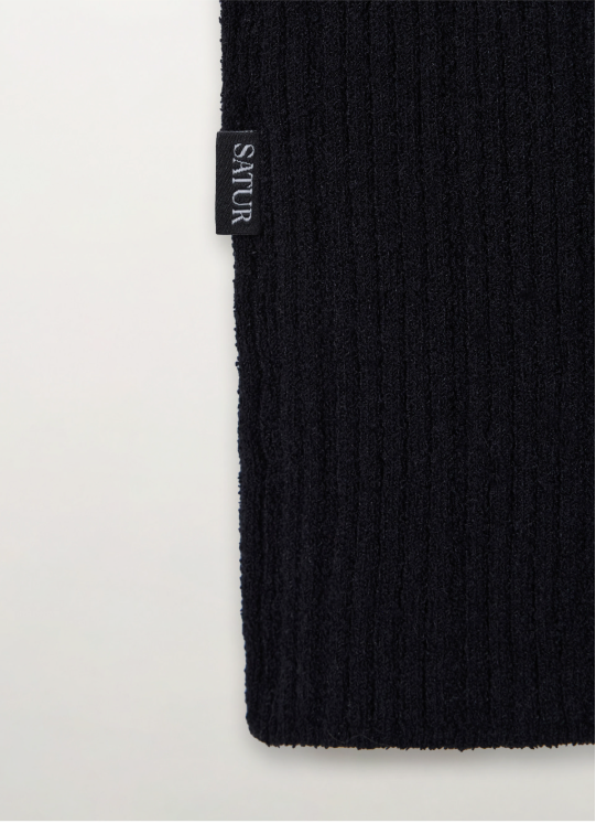 (W) Ribbed Sleeveless Knit