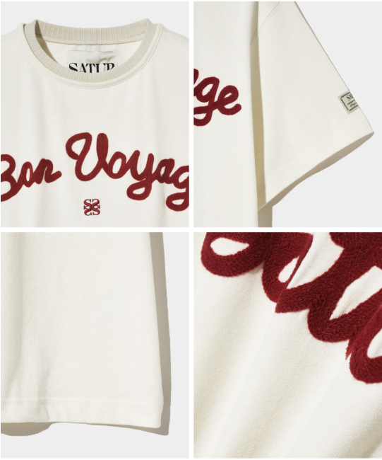 (W) Satur Logo Voyage T-Shirts