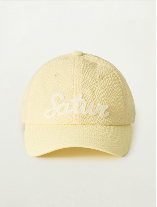 (U) Seersucker Satur Logo Ball Cap