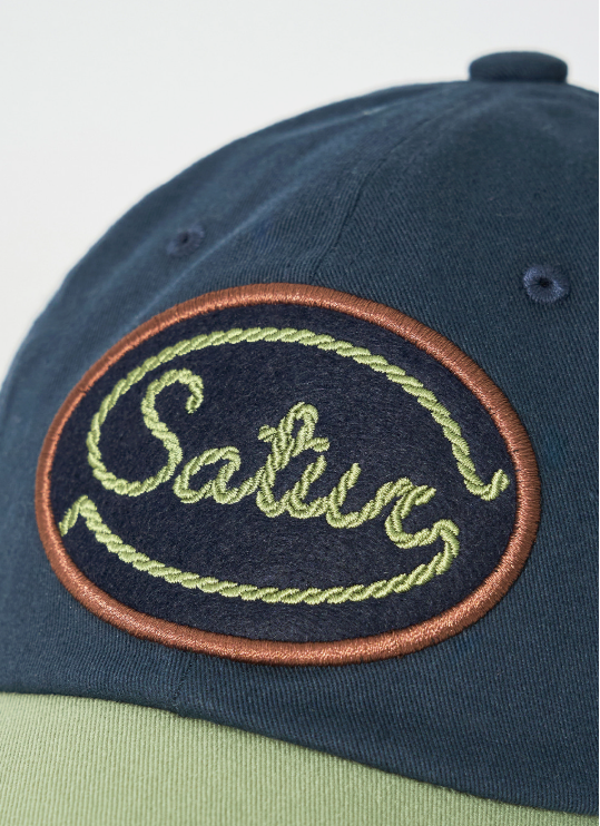 (U) Rope Embroidery Wappen Color Block Ball Cap