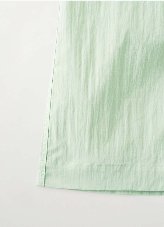 (W) Parachute Long Skirt