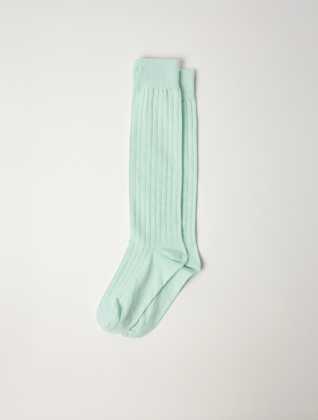(W) See-through Ribbed Socks