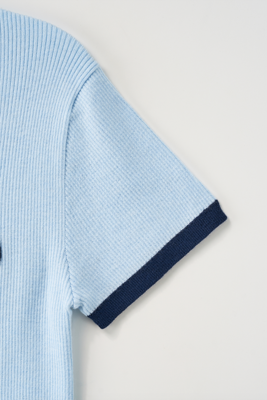 (W) Rope Logo Ringer Knit