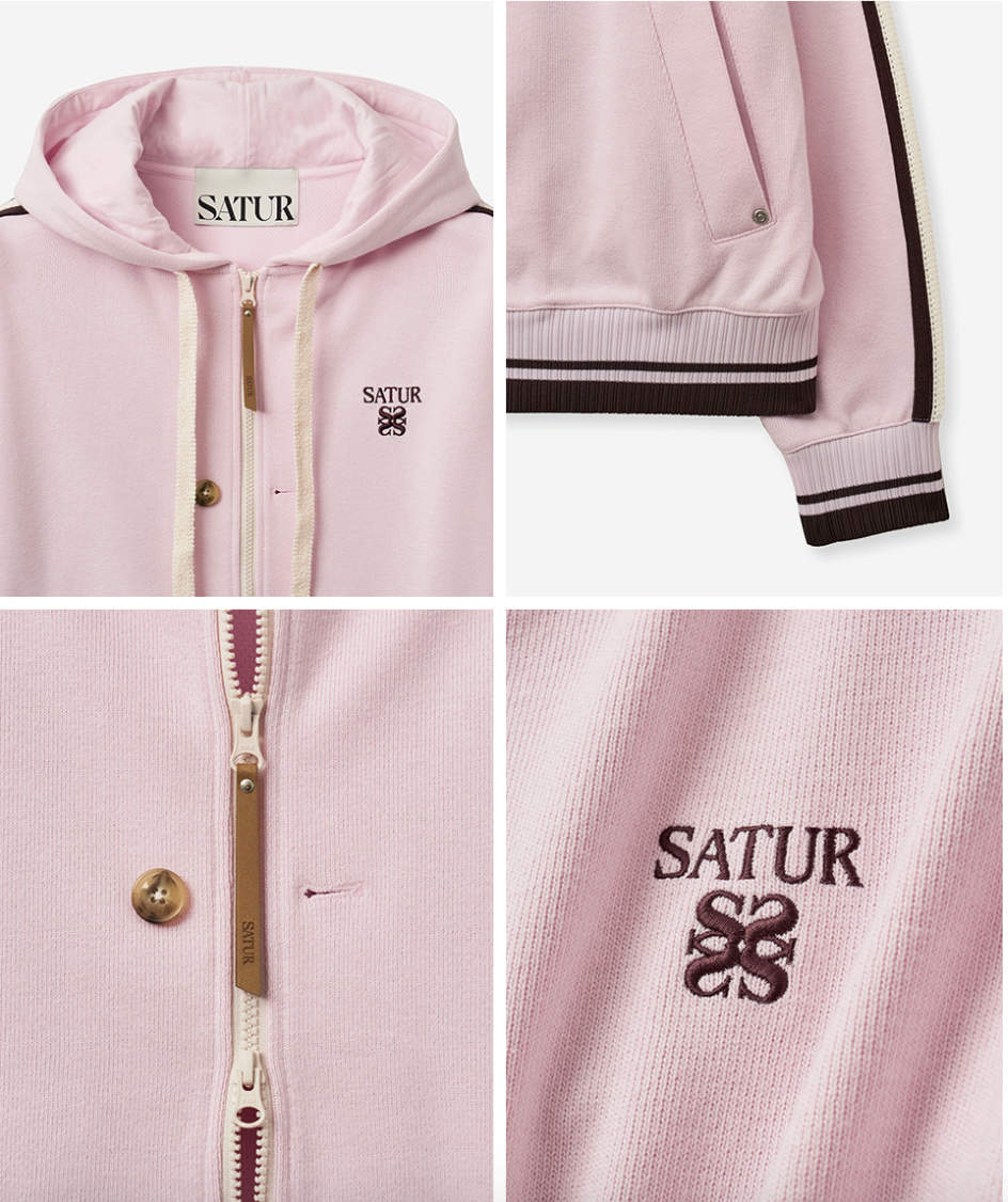 (U) Lawton Loose Fit Hood Zip-Up